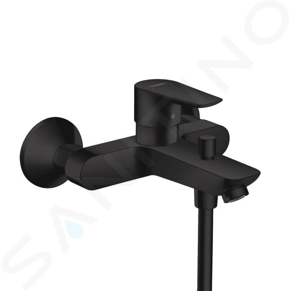 Hansgrohe Talis E - Baterie cadă, negru mat 71740670