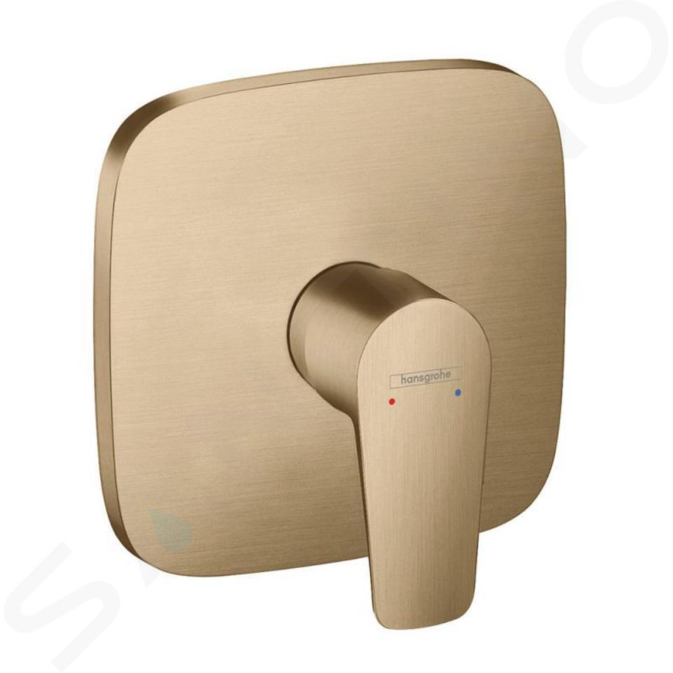 Hansgrohe Talis E - Sprchová batéria pod omietku, kefovaný bronz 71765140