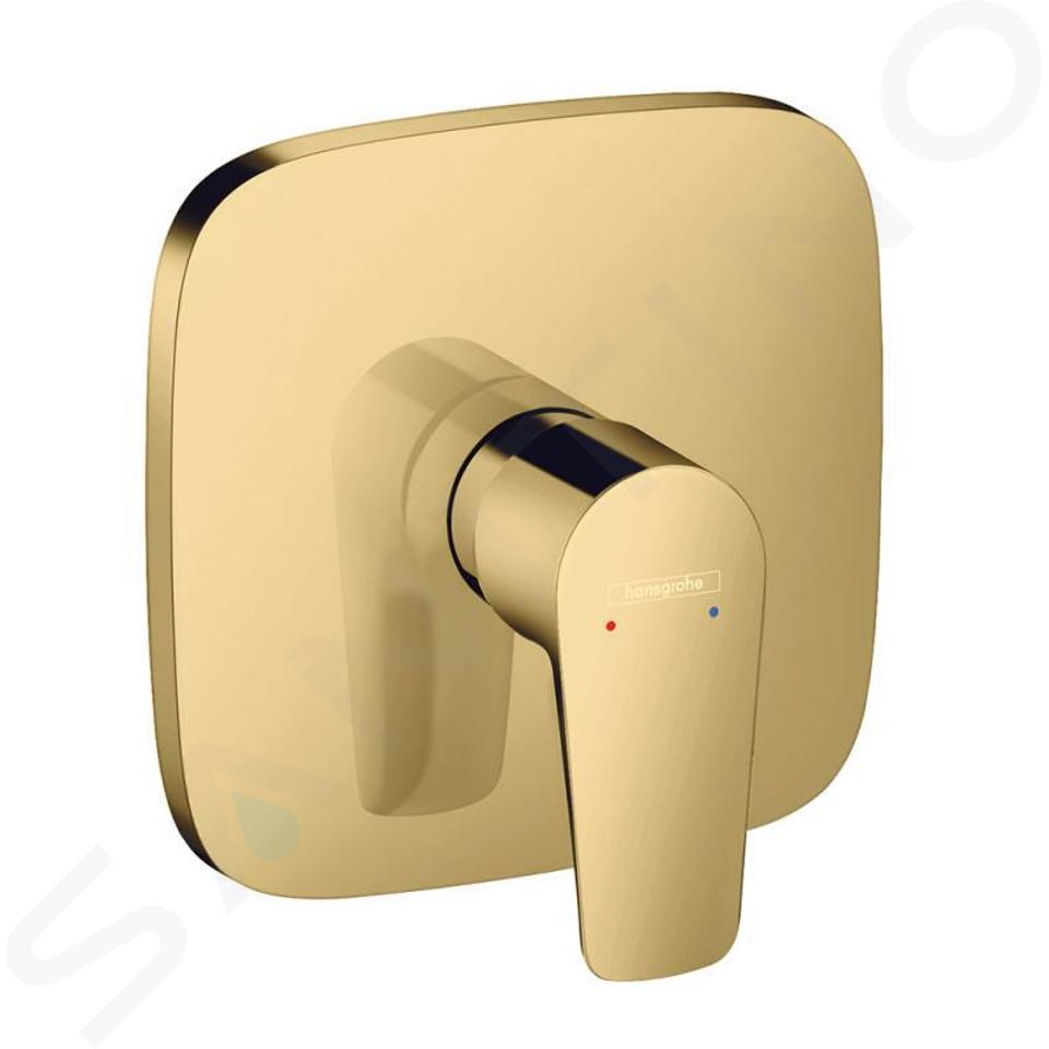 Hansgrohe Talis E - Grifo de ducha empotrado, aspecto de oro pulido 71765990