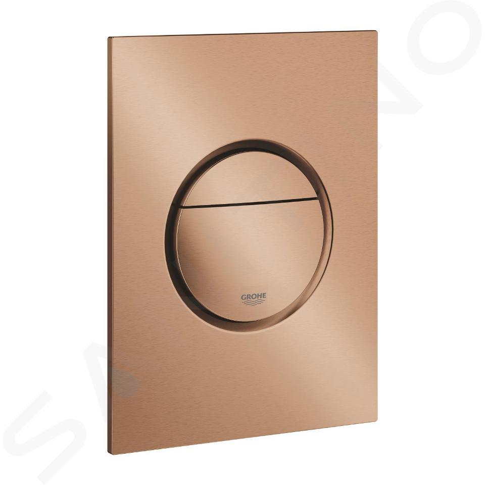 Grohe Nova Cosmopolitan S - Plaque de déclenchement, Warm Sunset brossé 37601DL0