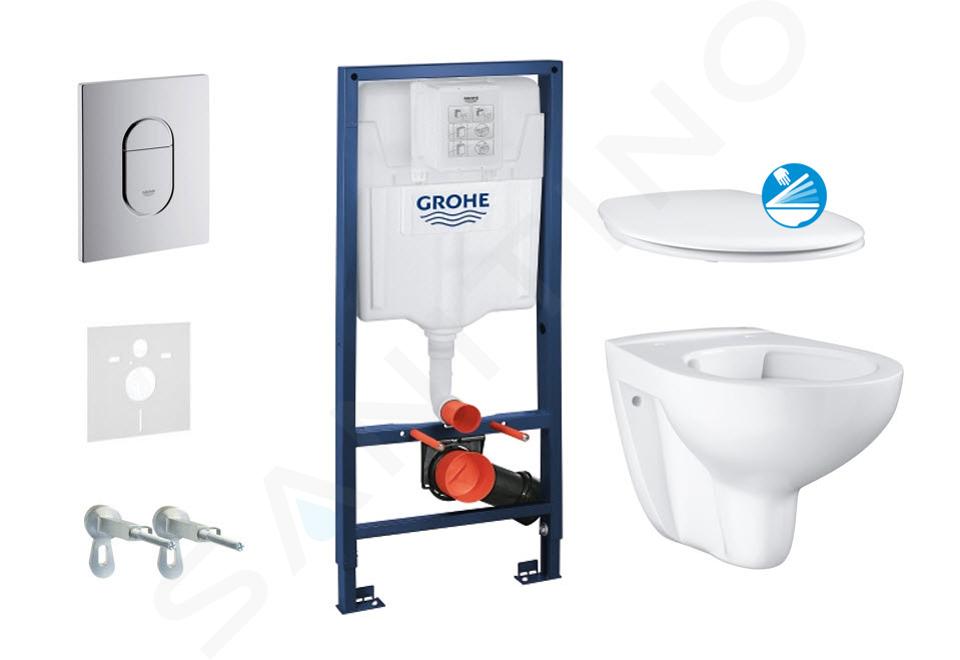 Plaque de commande pour WC suspendu Grohe Nova