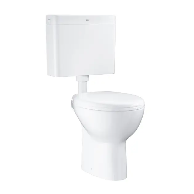 Grohe Bau Ceramic - Stand-WC-Kombination mit Spülkasten und Sitz ...