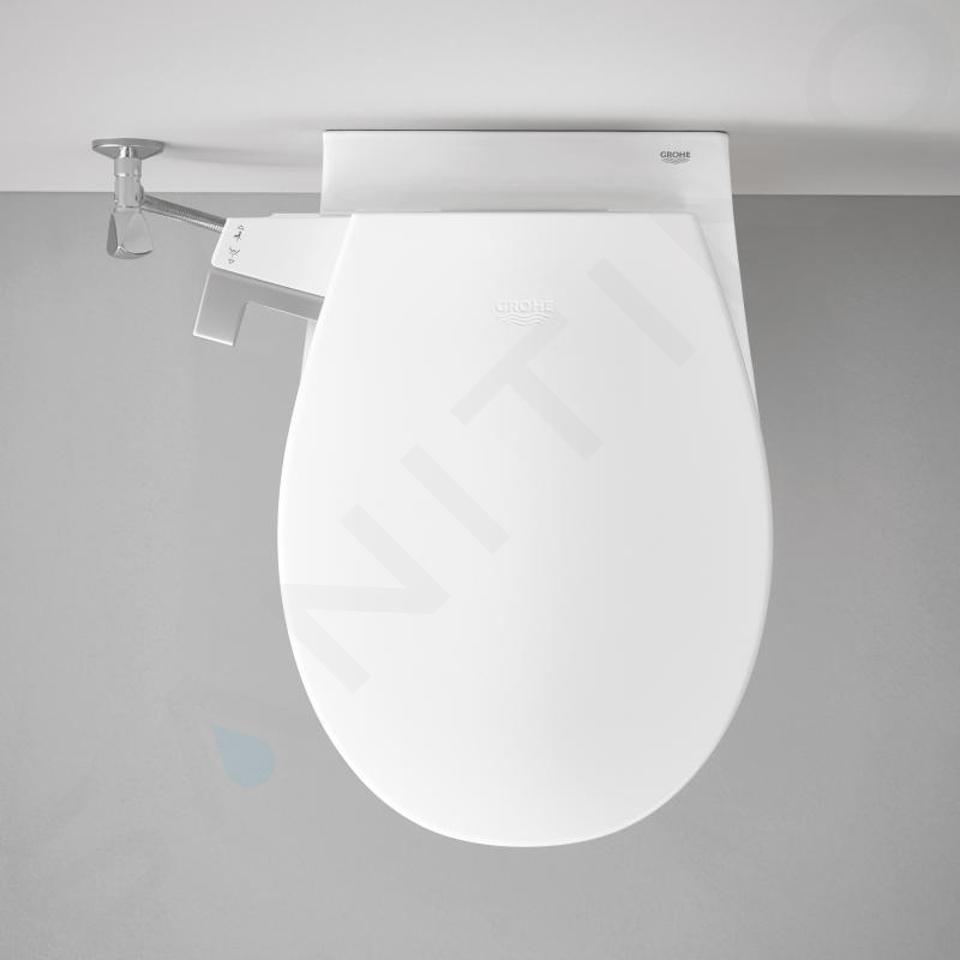 GROHE - Abattant WC lavant dit japonais Bau Ceramic frein de chute