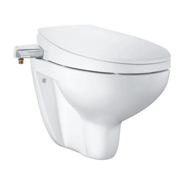 Grohe Bau Ceramic - Sedile manuale per bidet con vaso, softclose, bianco alpino 39651SH0