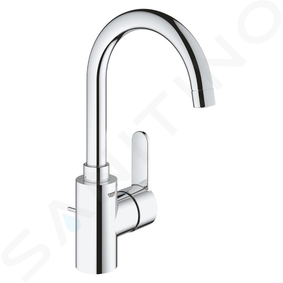 Grohe Eurostyle Cosmopolitan - Waschtischarmatur mit schwenkbarem Auslauf und Ablaufgarnitur, verchromt 23043003