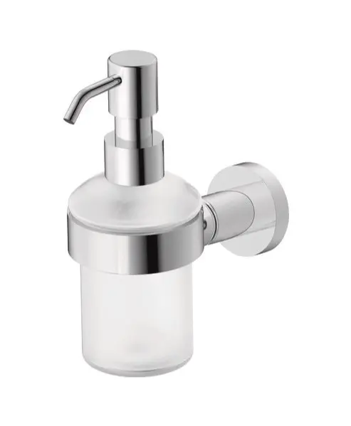 Duravit D-Code - Doseur de savon avec support, verre/chrome 0099161000