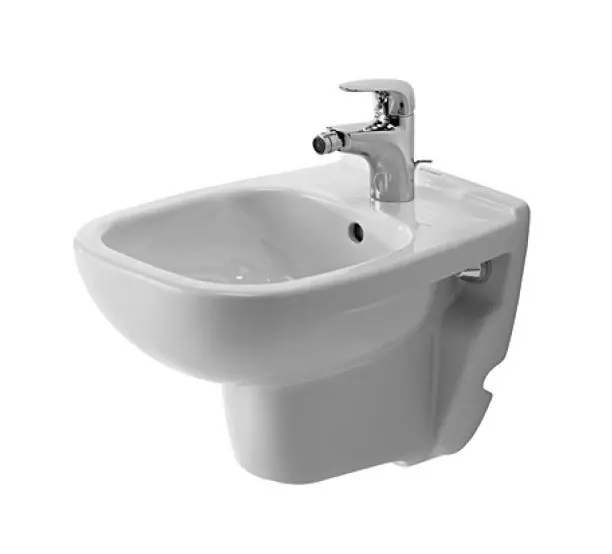 Duravit D-Code - Wiszący bidet Compact, biały 22371500002