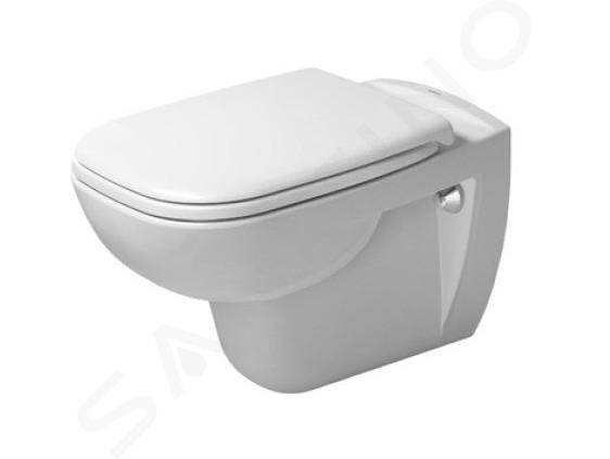 Duravit D-Code - Závěsné WC, bílá 25350900002