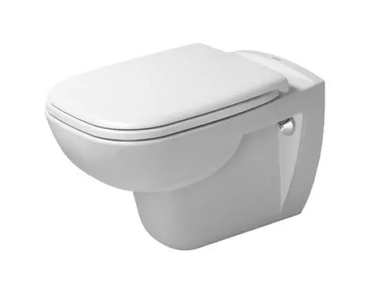 Duravit D-Code - Závěsné WC, Rimless, HygieneGlaze, bílá 25700920002