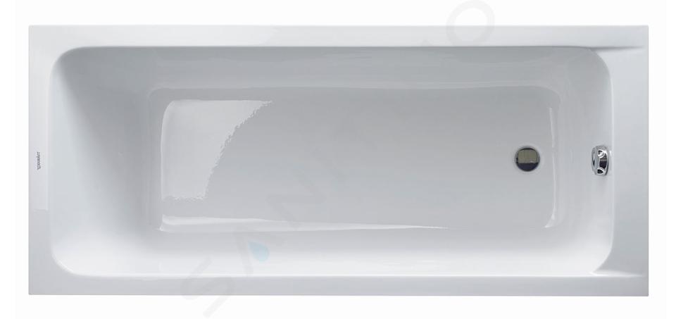 Duravit D-Code - Cadă de baie 1600x700 mm, alb 700096000000000