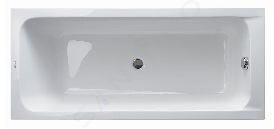 Duravit D-Code - Baignoire 1700x700 mm, blanc 700097000000000