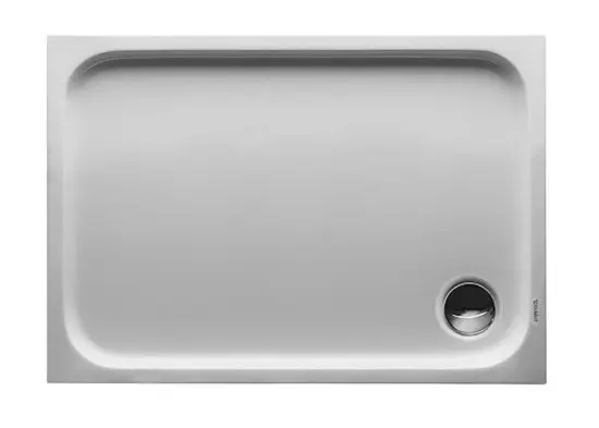 Duravit D-Code - Piatto doccia 1000x700 mm, bianco alpino 720093000000000