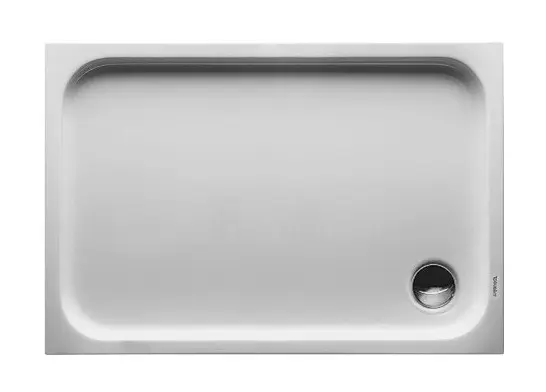 Duravit D-Code - Receveur de douche 1100x750 mm, blanc alpin 720097000000000