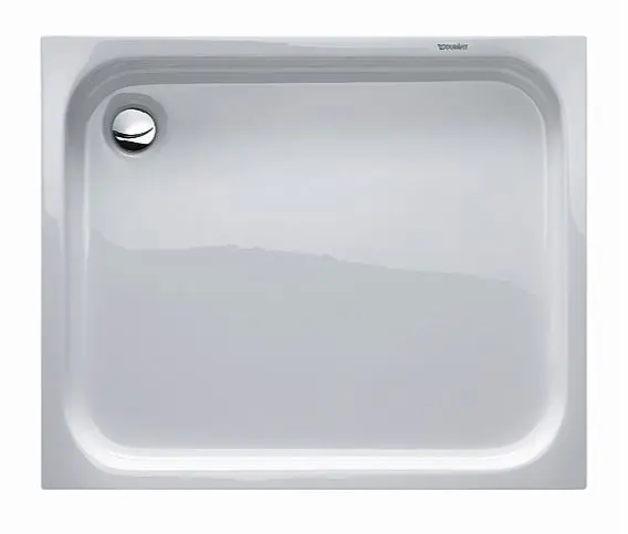 Duravit D-Code - Plato de ducha 900x750 mm, blanco alpino 720104000000000