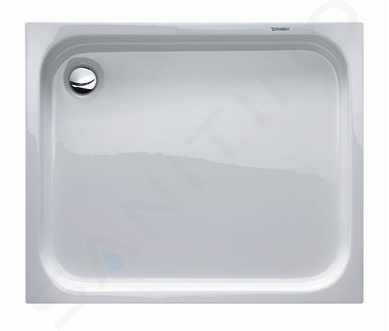 Duravit D-Code - Brodzik 90x75 cm, antypoślizgowy, kolor alpejski 720104000000001