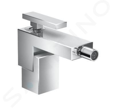 Axor Edge - Mitigeur de bidet avec bonde, chrome 46210000