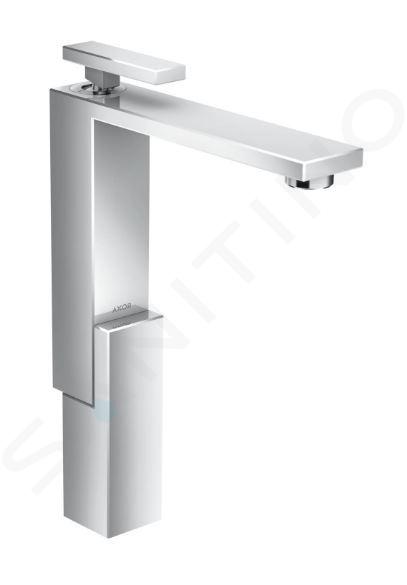 Axor Edge - Mitigeur de lavabo avec bonde Push-Open, chrome 46030000