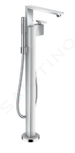 Axor Edge - Mitigeur de douche encastré au sol, chrome/coupe diamant 46441000