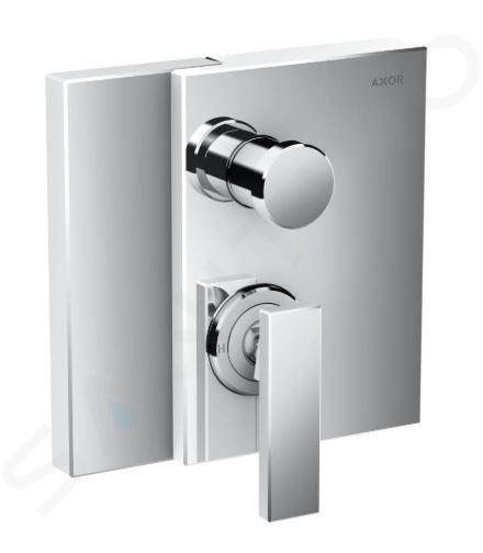 Axor Edge - Miscelatore ad incasso per vasca da bagno, cromo 46450000