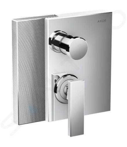 Axor Edge - Grifo empotrado de bañera, cromo/corte de diamante 46421000