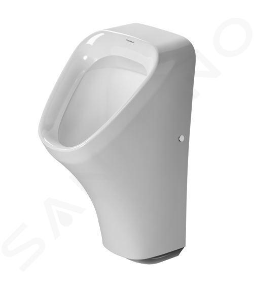 Duravit DuraStyle - Elektronikus piszoár, hálózati tápellátással, HygieneGlaze-vel, alpesi fehér színben 2804312093