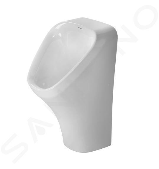 Duravit DuraStyle - Pissoir, wasserlos, mit HygieneGlaze, Alpinweiß 2808302000