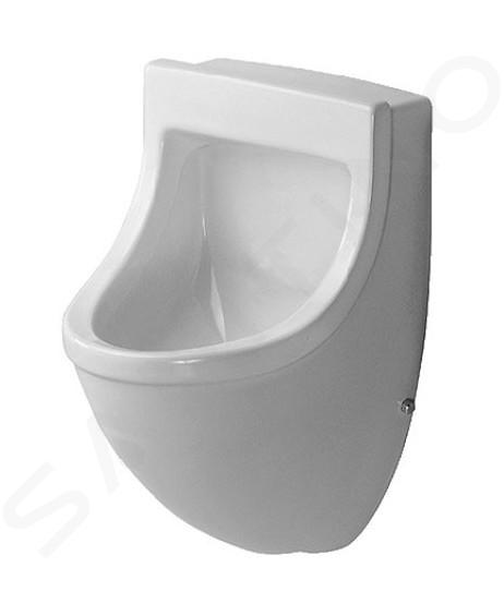 Duravit Starck 3 - Urinale, ingresso posteriore, con HygieneGlaze, bianco alpino 0821352000