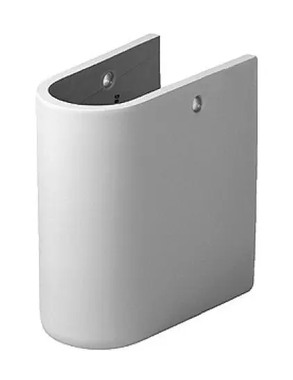 Duravit Starck 3 - Polosloup pro umyvadlo Starck 3, s WonderGliss, alpská bílá 08651500001