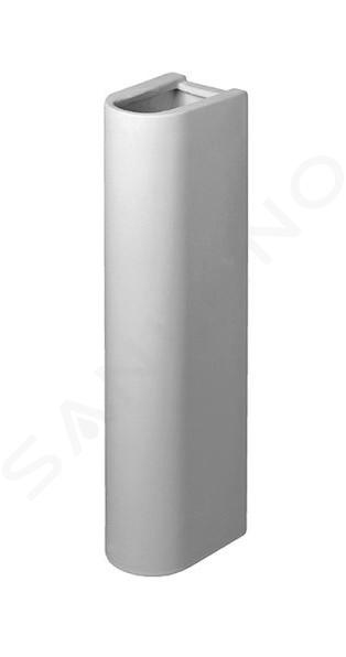 Duravit Starck 3 - Columna para lavabo Starck 3, con WonderGliss, blanco alpino 08651600001