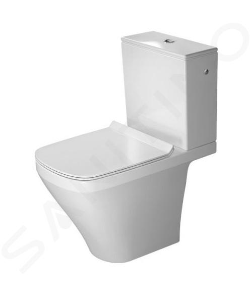 Duravit DuraStyle - Stand-WC-Kombination, Abgang senkrecht, mit HygieneGlaze, Alpinweiß 2162092000