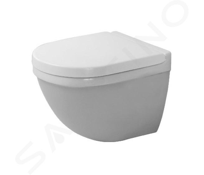 Duravit Starck 3 - Inodoro suspendido Compact, con HygieneGlaze, blanco alpino 2227092000