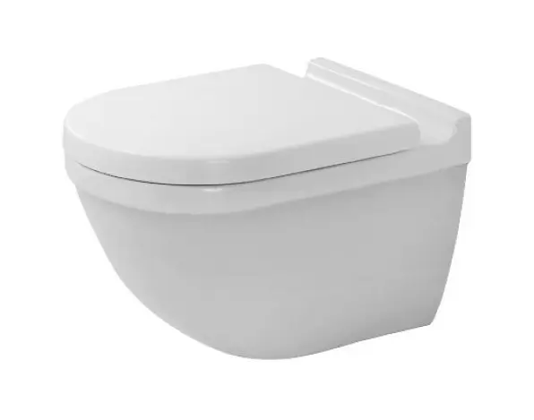 Duravit Starck 3 - Toaleta ścienna z HygieneGlaze, biała 2225092000