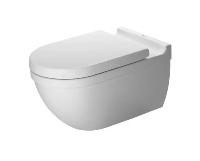 Levně Duravit Starck 3 - Závěsné WC, s HygieneGlaze, bílá 2226092000