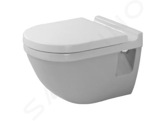 Duravit Starck 3 - Závěsné WC se sedátkem SoftClose, bílá 42000900A1