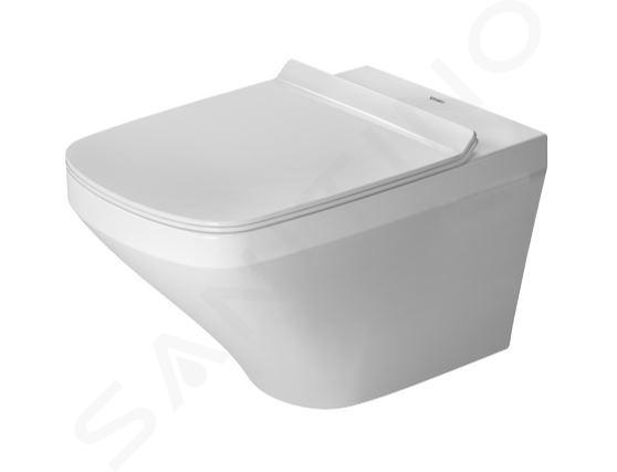 Duravit DuraStyle - WC sospeso, sedile SoftClose, Rimless, bianco alpino 45510900A1