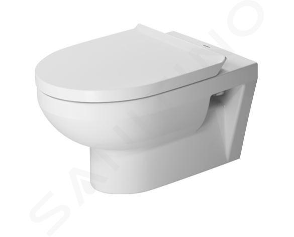 Duravit DuraStyle Basic - Wisząca miska WC z deską SoftClose, bez kołnierza, biała 45620900A1