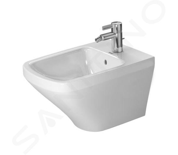 Duravit DuraStyle - Bidet wiszący, 370x540 mm, otwór na baterię, biały 2287150000