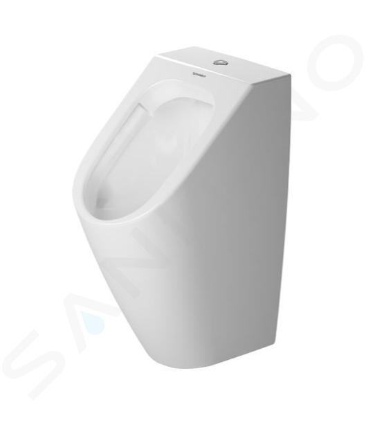 Duravit ME by Starck - Pisuar, dopływ wody od góry, bez kołnierza, kolor alpejski 2815300000