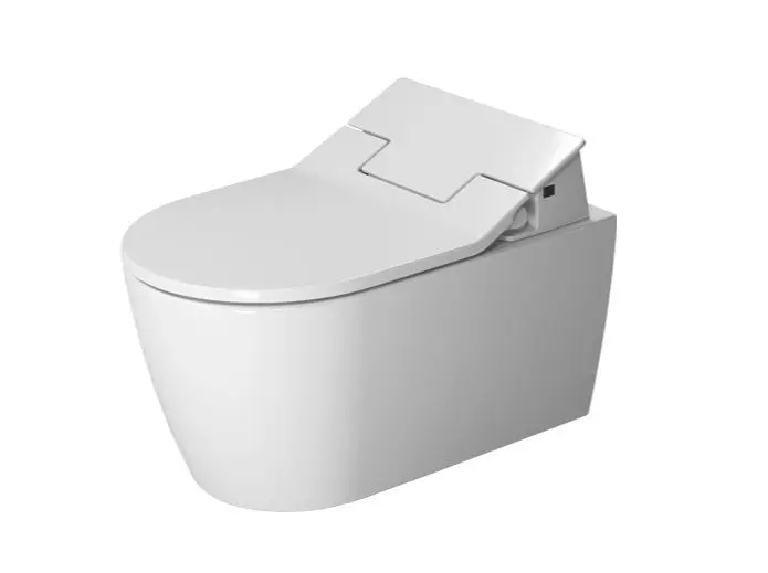 Duravit ME by Starck - Závěsné WC pro bideotvé sedátko SensoWash ...