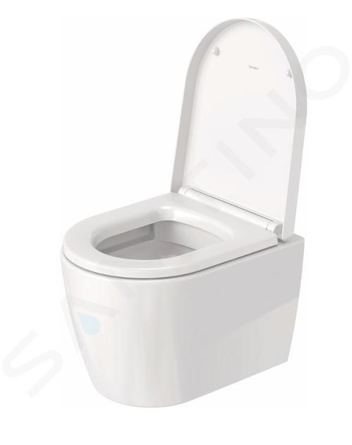 Duravit ME by Starck - Abattant WC japonais à fond creux avec SensoWash  Slim, Rimless, SoftClose, blanc alpin 631000002004300