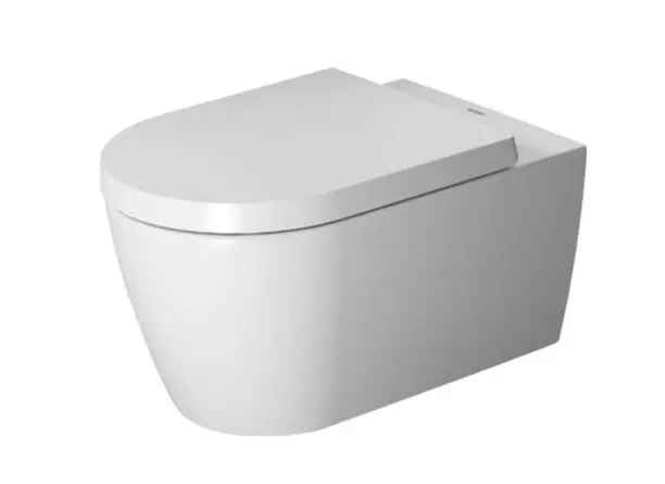 Duravit ME by Starck - Závěsné WC, sedátko SoftClose, Rimless, alpská bílá 45290900A1