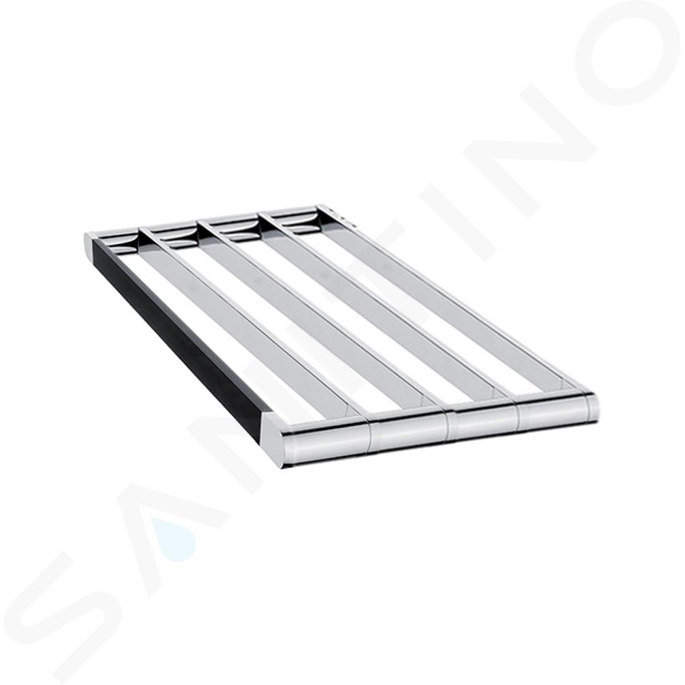 Nimco Nava - Handdoekhouder, lengte 40 cm, zwart mat NA 28062A