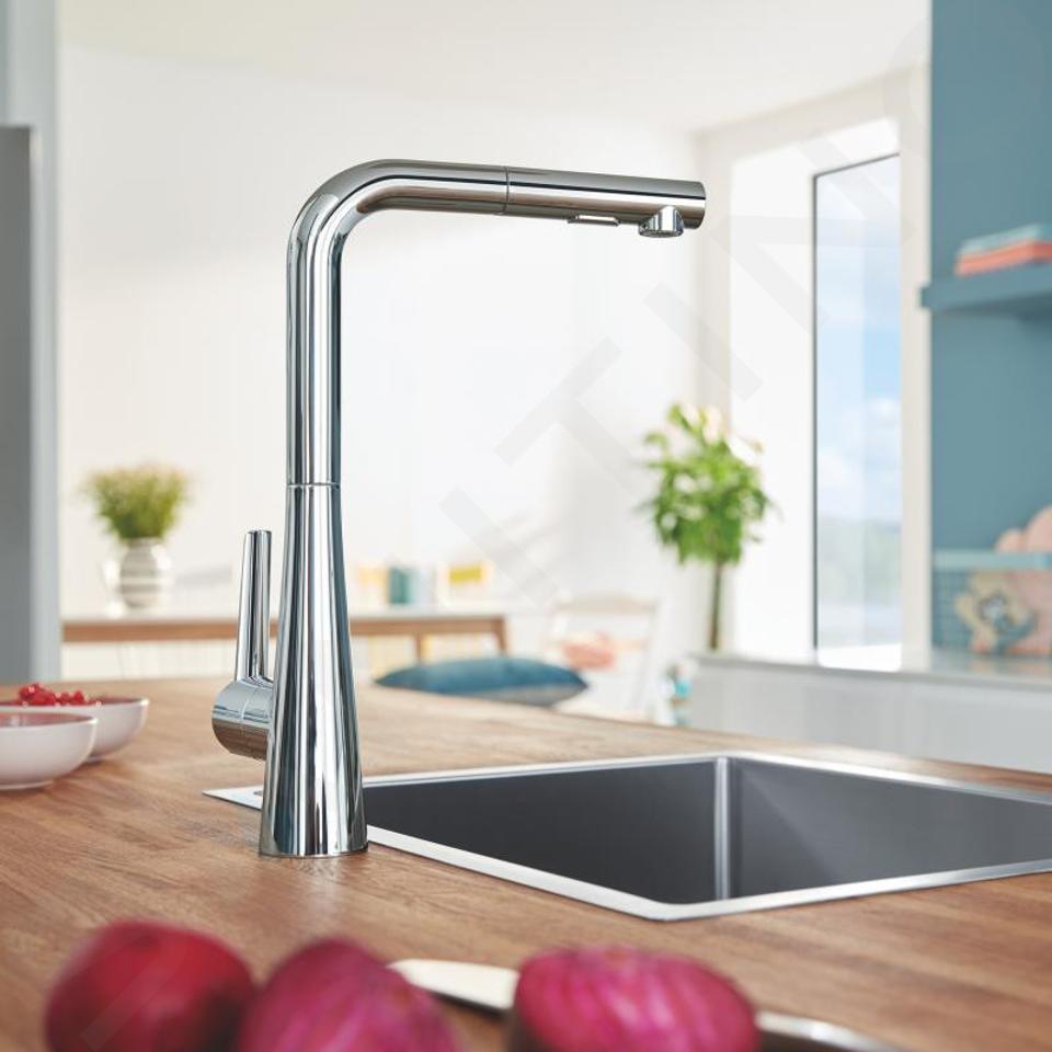 Grohe 30026002 Zedra Miscelatore cucina monocomando con