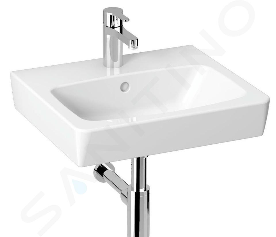 Jika Lyra plus - Lavabo 500x430 mm, con rebosadero, con orificio para grifo, blanco H8103800001041