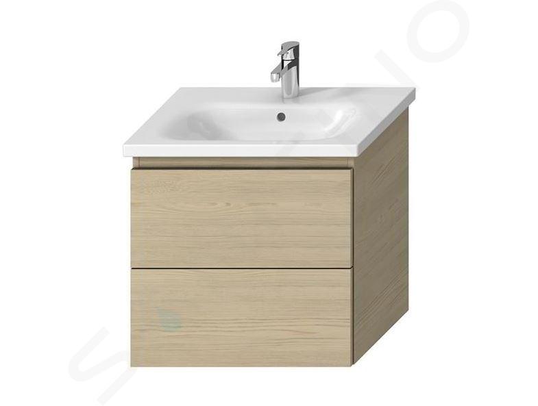 Jika Mio-N - Mobiletto da lavabo 610x588x448 mm, frassino H40J7154013421