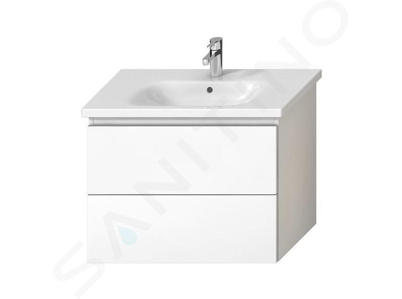 Jika Mio-N - Meuble sous lavabo 76x59x45 cm, blanc H40J7164015001