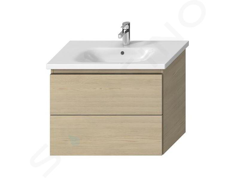 Jika Mio-N - Meuble pour lavabo 76x59x45 cm, frêne H40J7164013421