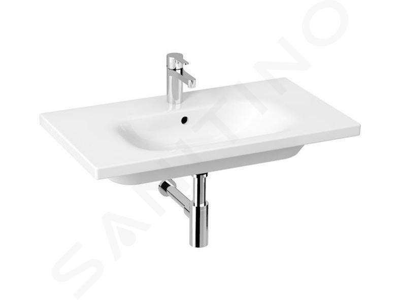 Jika Mio-N - Lavabo 80x45 cm, con troppopieno e foro per miscelatore, bianco H8127160001041