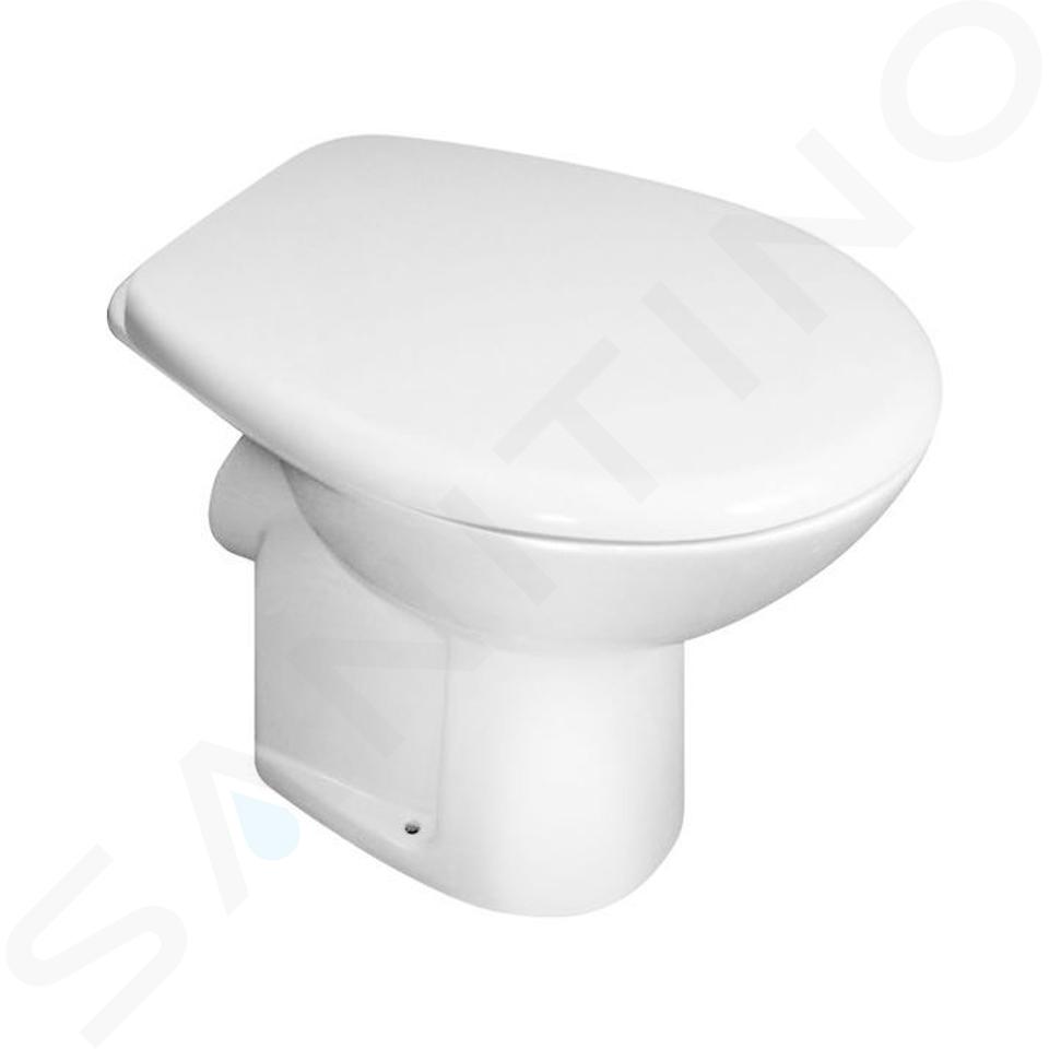 Jika Zeta Plus - Stand-WC, Abgang waagerecht, Dual Flush, weiß H8227460000001