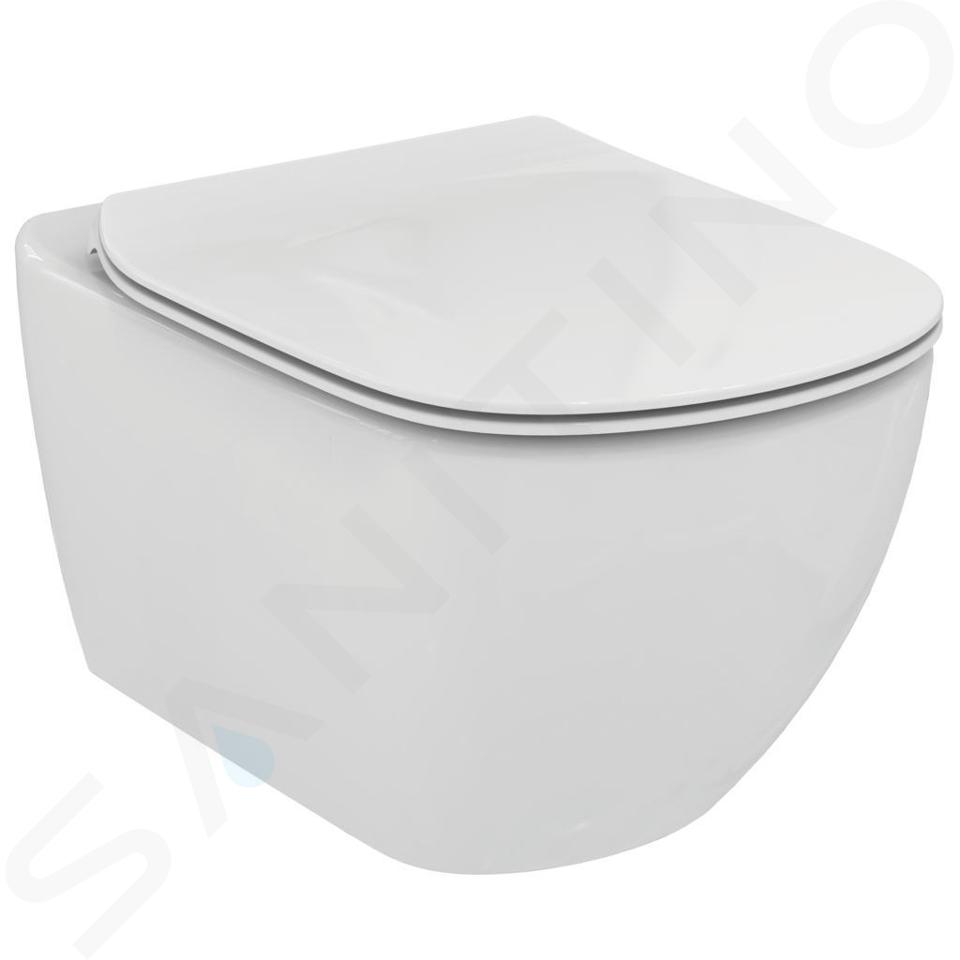 Bâti Geberit Duofix étroit + Plaque de déclenchement blanche + WC suspendu  Nino blanc compact - Pack WC suspendu